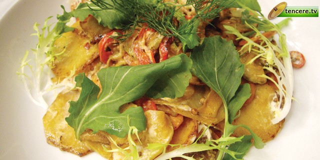 Kişnişli Sebze Salatası