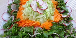 Süslü Kış Salatası
