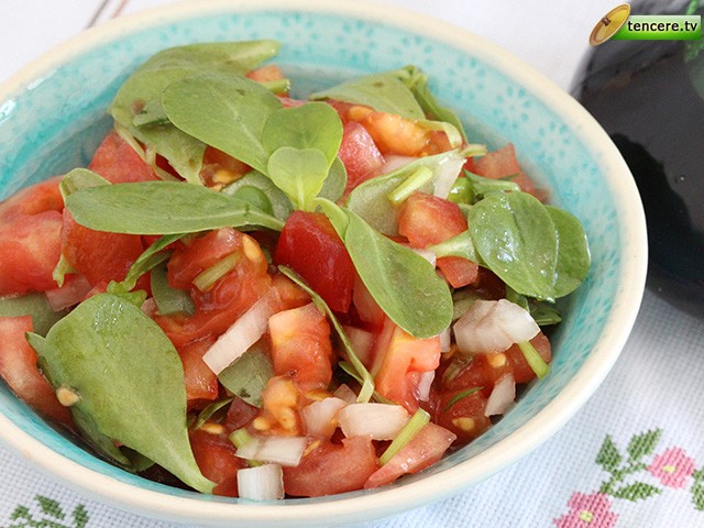 Pirpirim (semizotu) Salatası
